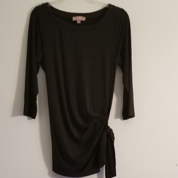 Kelly by Clinton Kelly Tie-front Top - Picture 2 of 5